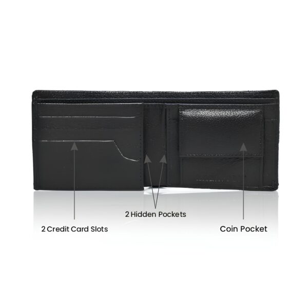 Men’s leather wallet – premium quality, compact design