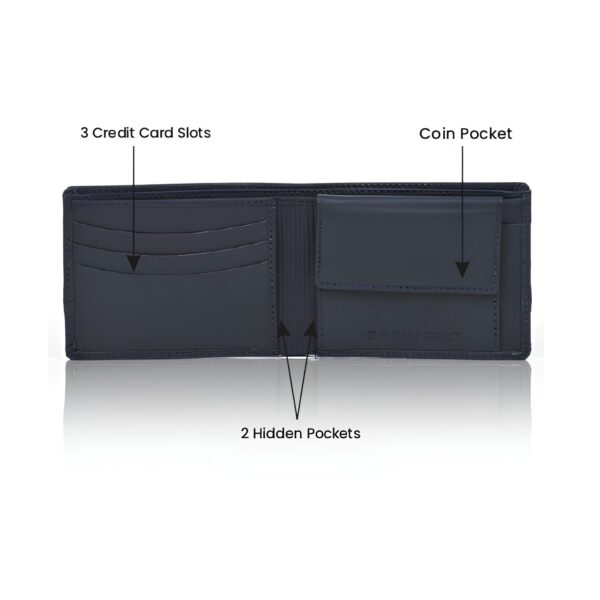 Men’s leather wallet – premium quality, compact design