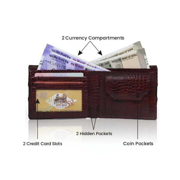 Men’s leather wallet – premium quality, compact design