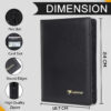 Leather folder for documents – professional business file organizer
