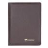 Leather folder for documents – professional business file organizer