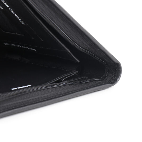 Leather folder for documents – professional business file organizer