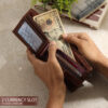 Men’s leather wallet – premium quality, compact design