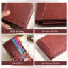Men’s leather wallet – premium quality, compact design