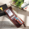 Men’s leather wallet – premium quality, compact design