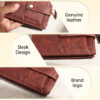 Men’s leather wallet – premium quality, compact design