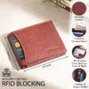 Men’s leather wallet – premium quality, compact design