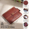 Men’s leather wallet – premium quality, compact design