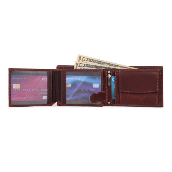 Men’s leather wallet – premium quality, compact design