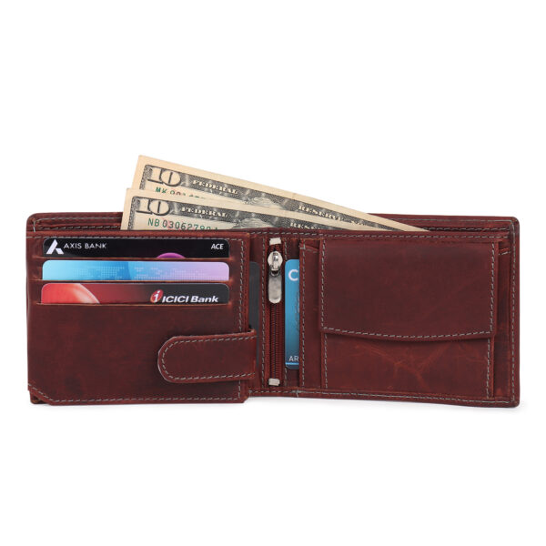 Men’s leather wallet – premium quality, compact design