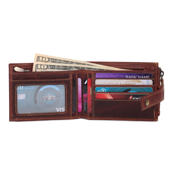 Men’s leather wallet – premium quality, compact design