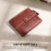 Men’s leather wallet – premium quality, compact design